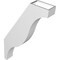 Ekena Millwork 4-in. W x 20-in. D x 32-in. H Funston Architectural Grade PVC Knee Brace BRCP04X20X32FST - alternate 5